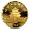 1984 1/2 oz Chinese Gold Panda 50 Yuan BU (Sealed)