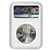 1984 1 oz Silver Mexican Libertad NGC MS 66 Obv Mint Error