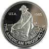 1985 1 oz Engelhard Prospector Proof Silver Round .999+ Fine