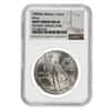 1985 1 oz Silver Mexican Libertad NGC MS 66 Rev Mint Error