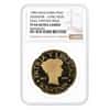 1985 1 Peso Cuba Exile Fantasy Souvenir Long Neck Gold Coin NGC PF 64 UCAM