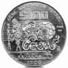 1985 Mexican 100 Pesos 1986 World Cup Silver Coin BU