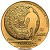 1985 Mexico 500 Pesos 1/2 oz Gold World Cup/450th Anniversary Coin BU