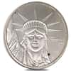 1986 1/4 oz Engelhard MTB Liberty Trade Silver Round .999+ Fine