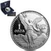 1986 1 oz Proof Mexican Silver Libertad Coin (w/Box & COA)