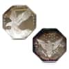 1986 31.67 oz Silver American Eagle's Nest Set (w/Box & COA)