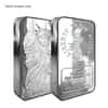 1986 5 oz Engelhard MTB Liberty Trade Silver Vintage Bar .999+ Fine