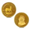1987 1.85 oz South African Krugerrand Gold 4-Coin Proof Set (w/Box & COA)