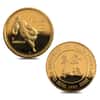 1987 1.9 oz Singapore Lunar Rabbit Proof Gold 5-Coin Set (w/Box & COA)