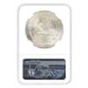 1987 1 oz Mexican Libertad Silver Coin Lettered Edge NGC MS 65