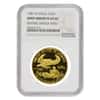 1987 W 1 oz $50 Proof Gold American Eagle NGC PF 69 UCAM Mint Error (Rev Struck Thru)