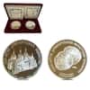 1988 Russia 3 Roubles Proof Silver 2-Coin Set (w/Box & COA)