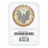 1988-S 1 oz Proof Silver American Eagle PCI PF 68 Deep Cameo Rainbow Toned