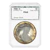 1988-S 1 oz Proof Silver American Eagle PCI PF 68 Deep Cameo Rainbow Toned