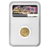 1988 1/10 oz $5 Gold American Eagle NGC Mint Error (Die Adjustment Strike)