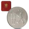 1987 1 oz Silver Korea Seoul Olympics Volleyball 10000 Won Commemorative Coin (w/Box)