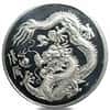 1988 1 oz Singapore Lunar Dragon Platinum Round .9995 Fine