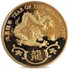 1988 Hong Kong Lunar Dragon Proof Gold Medal