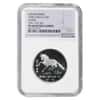1990 1 oz Chinese Lunar Year of the Horse 10 Yuan Proof Silver Coin NGC PF 68 UCAM