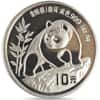 1990 1 oz Chinese Silver Panda 10 Yuan .999 Fine BU