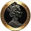 1990 Isle of Man 1/5 oz Penny Black Proof Gold 1/5 Crown Coin