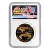 1990 W 1 oz $50 Proof Gold American Eagle NGC PF 69 UCAM Mint Error (Obv Struck Thru) 