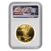 1990 W 1 oz $50 Proof Gold American Eagle NGC PF 69 UCAM Mint Error (Rev Struck Thru)