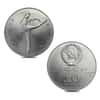 1991 Russia Palladium Ballerina 3-Coin Set BU in MTB Case