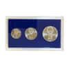 1991 Russia Palladium Ballerina 3-Coin Set BU in MTB Case