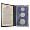 1991 Russia Palladium Ballerina 3-Coin Set BU in MTB Case