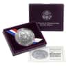 1992-P US Mint 1 oz Ben Franklin Firefighters Silver Medal BU .999 Fine (w/Box & COA)