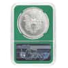 1992 1 oz Silver American Eagle NGC MS 69 Early Production