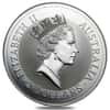 1992 2 oz Silver Australian Kookaburra Perth Mint .999 Fine BU