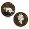 1993 Canada 1.85 oz Arctic Fox Proof Platinum 4-Coin Set