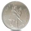 1993 1 oz Silver Russian Ballet 3 Roubles Coin Scruffy