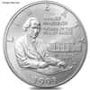 1993 James Madison Silver Half Dollar 50C Comm. Coin BU/Proof (Scruffy)