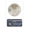1995 1 oz Silver American Eagle Mint Error Clashed Die NGC MS 69