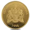 1996 Gambia 1 oz Endangered Wildlife Lion Proof Gold Coin