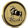 1997 1/10 oz Gold Lunar Ox BU Australian Perth Mint Series I