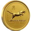 1998 1/10 oz Gold Lunar Tiger BU Australia Perth Mint Series I