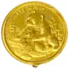 1998 1/20 oz Chinese Gold Panda 5 Yuan Ex-Jewelry (Damaged Rim)