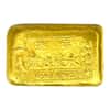 1.2057 oz Hong Kong 1 Tael Gold Biscuit Bar .99 Fine