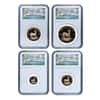 2015 1.85 oz Proof Gold South African Krugerrand 4-Coin Set NGC PF 70 UCAM First Struck (w/Box & COA)