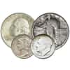 $500 Face Value - 90% Mixed Silver Coins (Quarters, Half Dollars or Dimes)