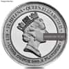 1/10 oz St. Helena The Queen's Virtues Platinum Coin .9995 Fine BU (Random Year)