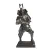 3 oz Japanese Samurai Warrior Cast Silver Bullion Exchanges .925 Silver Sterling (Antiqued)