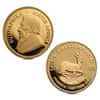 2001 South Africa 2.1 oz Proof Gold Krugerrand 40th Anniversary Set