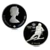 1985-1987 Canada 10 oz Calgary Olympics Proof Silver 10-Coin Set .925 Fine (w/Box & COA)