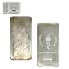 1986 16 oz Engelhard MTB Liberty Trade Silver 3-Bar Set .999+ Fine (w/Box & COA)