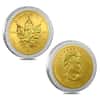 2004 Canada 1.94 oz Gold / Silver Maple Leaf 25th Ann. Bi-Metallic 6-Coin Set .9999 Fine (In Cap)